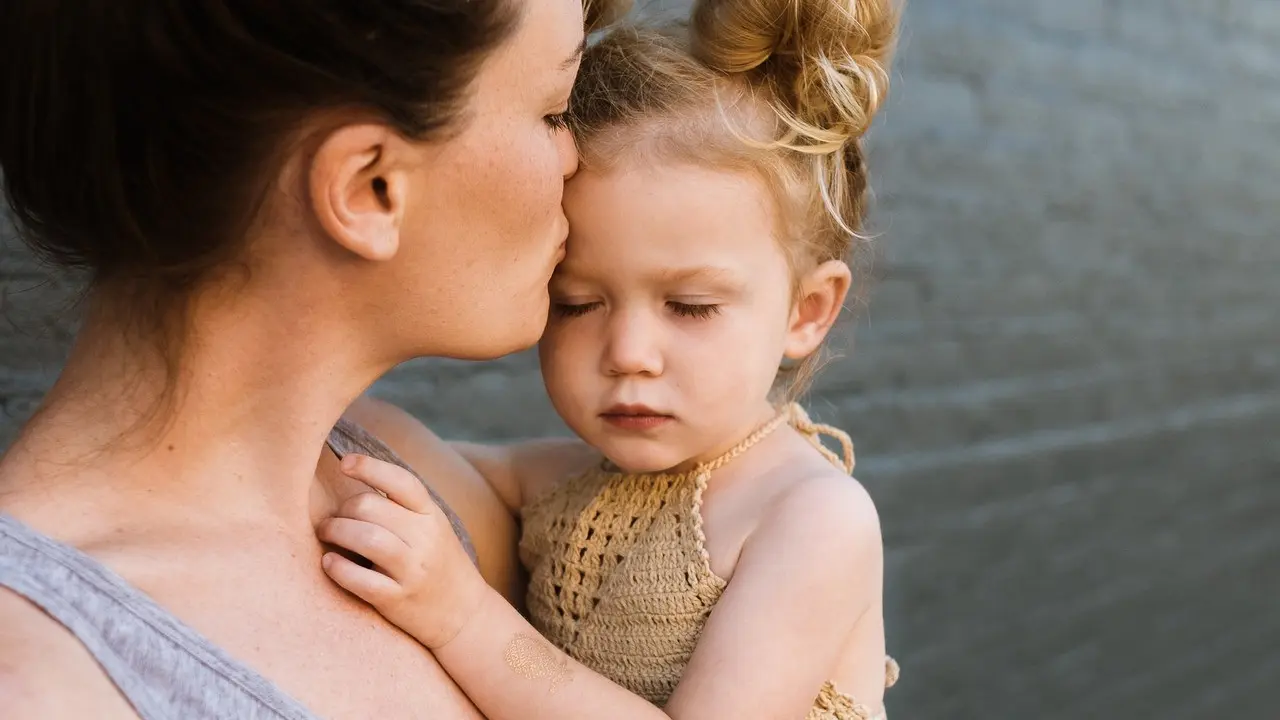 Mom and kids