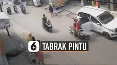 Selalu fokus saat memakai kendaraan supaya tak terjadi seperti di video ini.