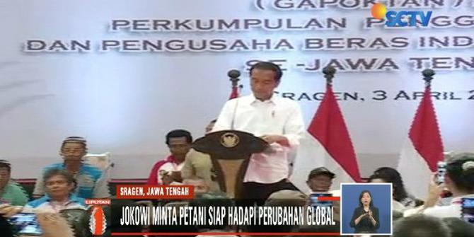 Jokowi Tawarkan Pinjaman Bank untuk Petani Sragen