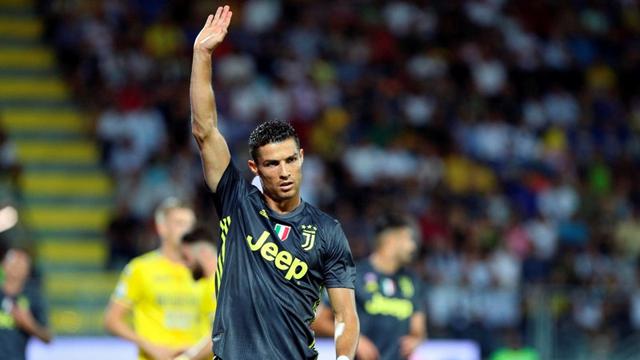 Penyerang Juventus, Cristiano Ronaldo.