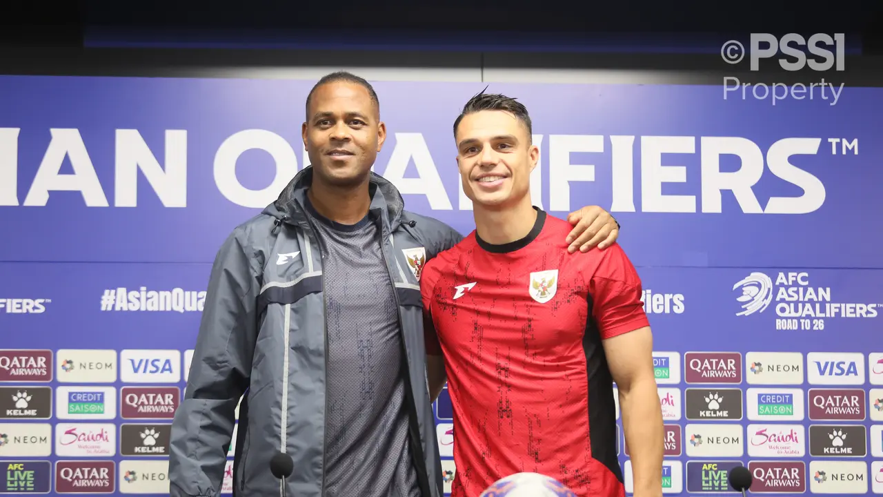 Patrick Kluivert dan Joey Pelupessy - Timnas Jepang Vs Timnas Indonesia
