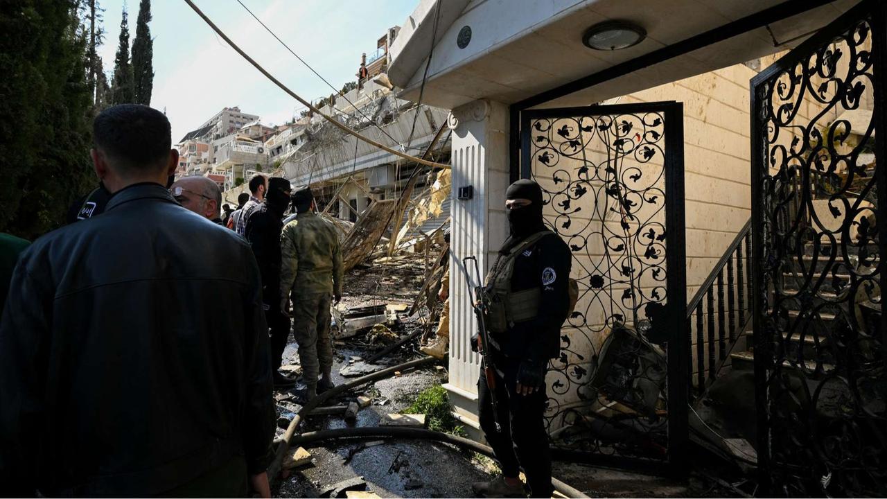 Serangan brutal Israel di Damaskus