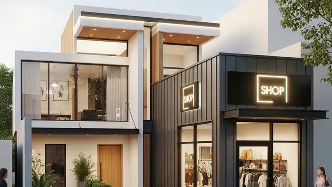 Rumah T-Shape Bisa untuk Hunian &amp; Toko Kecil? Ini Tata Letak Idealnya