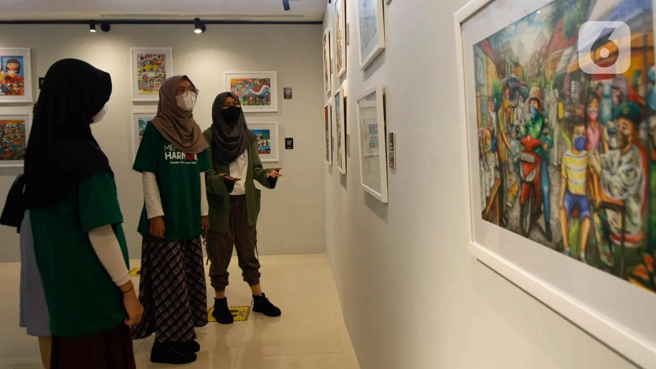 Membangun Harmoni Dalam Bingkai Lukisan Pelajar