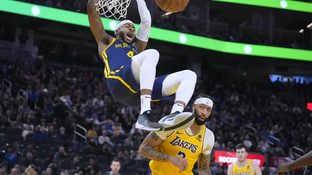 Tanpa LeBron James, Lakers keok di kandang Warriors pada lanjutan NBA 2023/2024