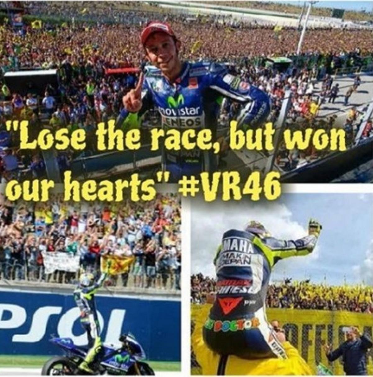 Deretan meme dukungan ke Valentino Rossi selepas GP Valencia 2015