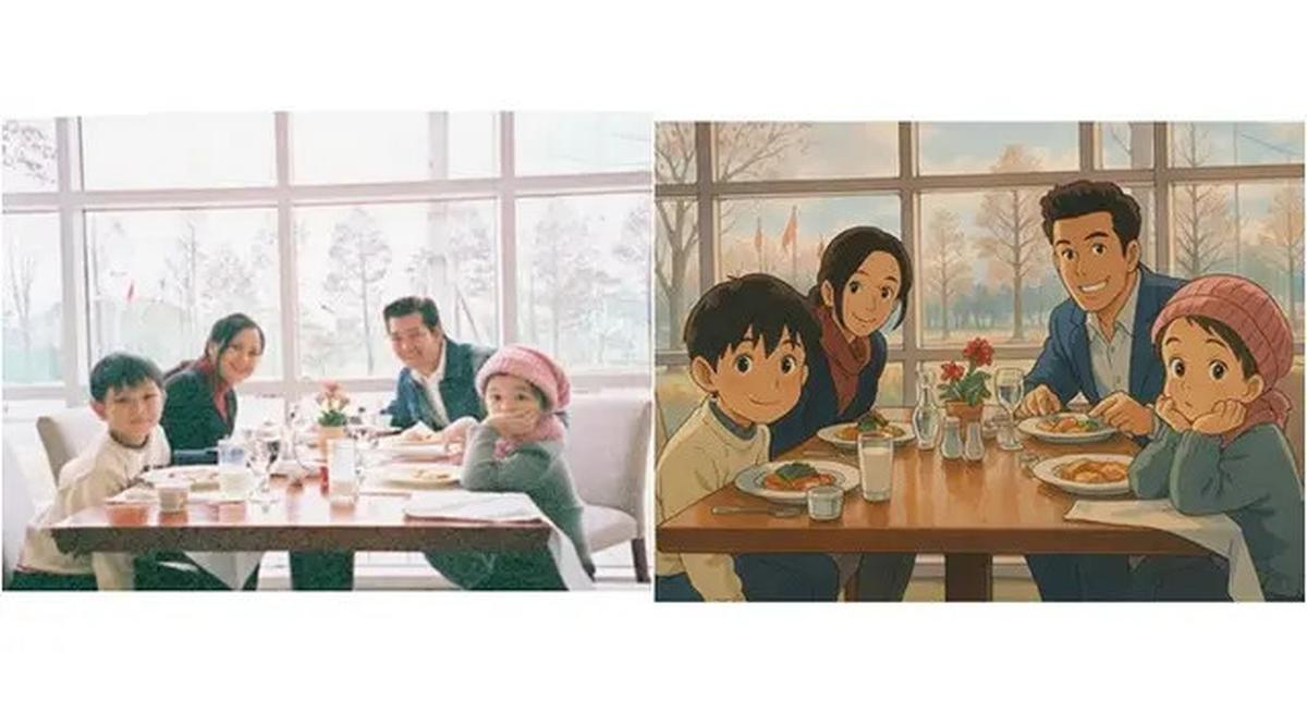 6 Potret Artis Ikut Tren Viral Ala Studio Ghibli, Chelsea Islan hingga Fendy Chow