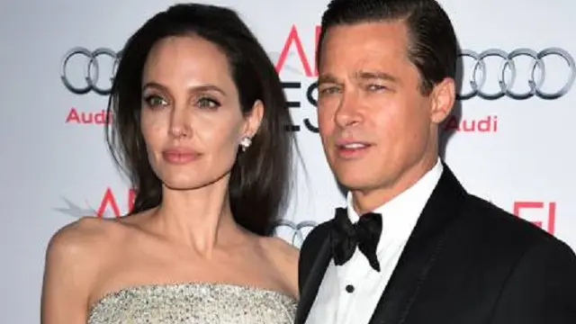 Angelina Jollie dan Brad Pitt (AFP)
