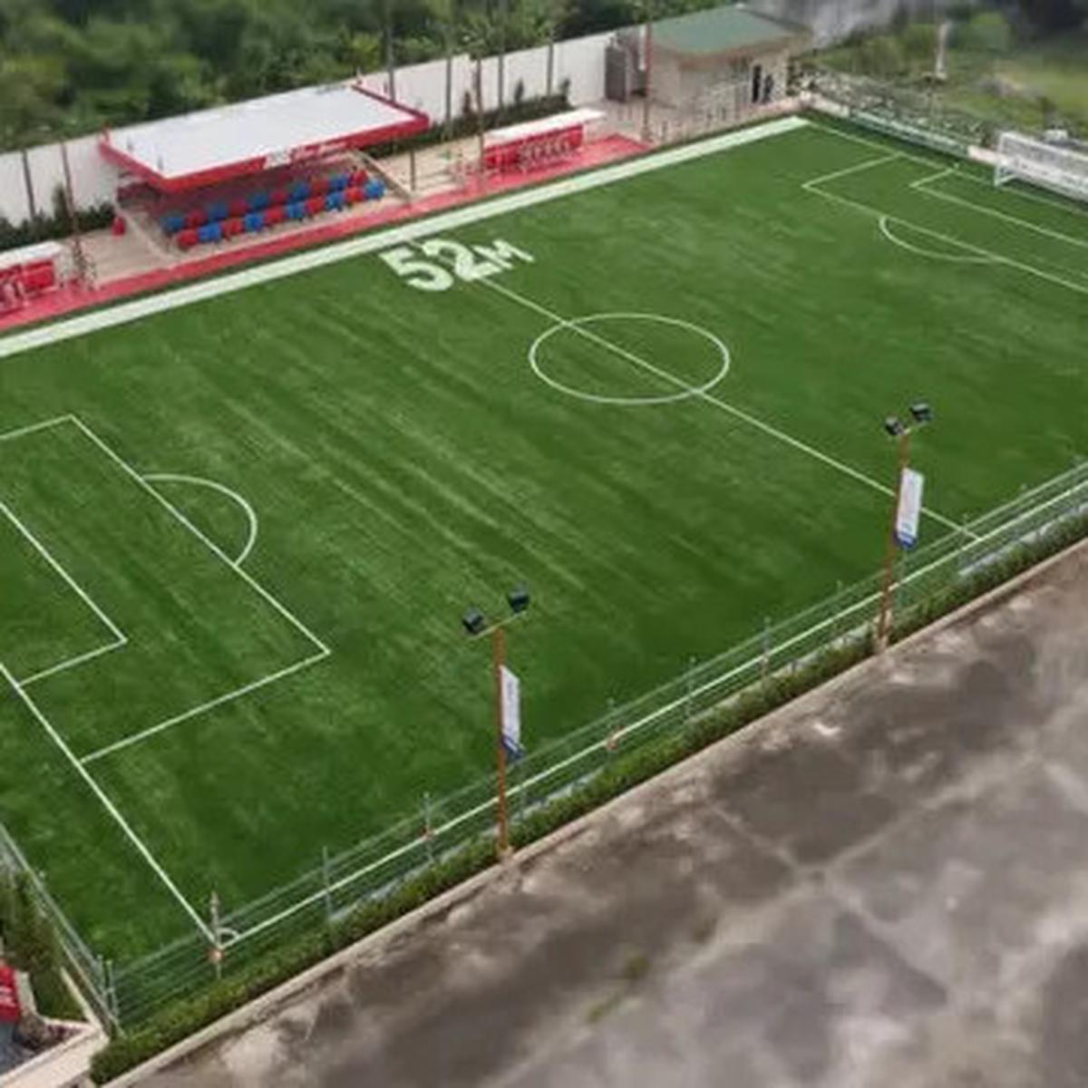 8 Potret Kemegahan Stadion Suami Momo Geisha Berstandar FIFA, Jadi Kado Anak