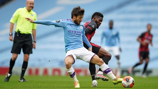 David Silva Tampil Apik, Manchester City Hajar Bournemouth