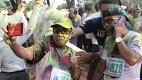 Begini serunya Colour Run Festival Pesona Danau Limboto 2018.