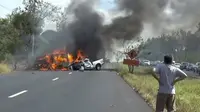 Kecelakaan Maut Truk Versus Van di Thailand, 25 Orang Tewas