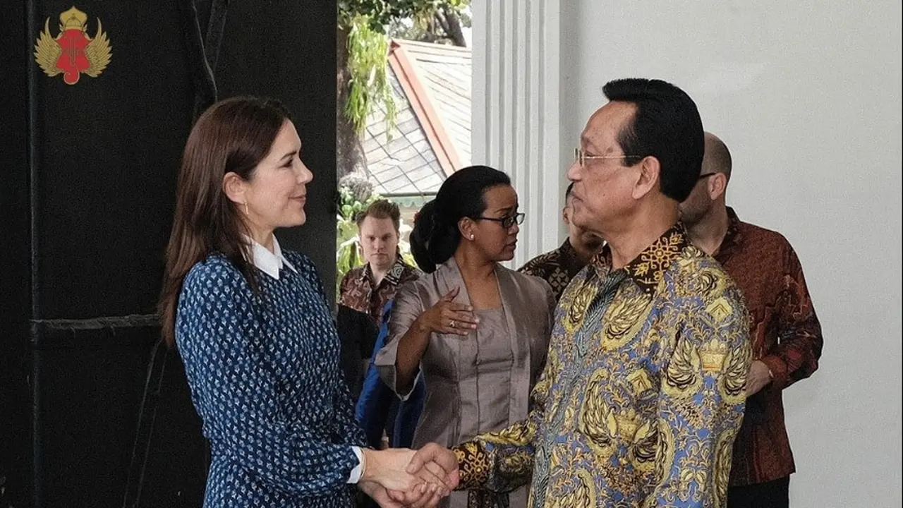 Putri Mary dan Sri Sultan Hamengkubuwono X