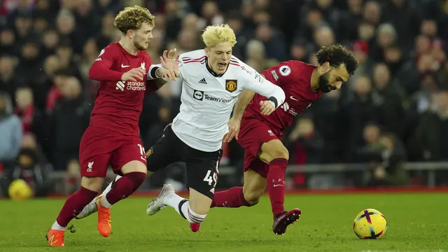 Hasil Liga Inggris: Manchester United Remuk di Kandang Liverpool