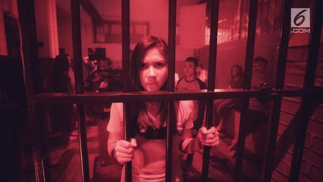 Jessica Mila saat Syuting Mata Batin 2