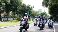 Scooter Owners Group Indonesia (SOG) telah memulai perjalan touring (ist)
