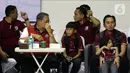 Dimas Saputra dan Fahran Halim menyumbang poin terbanyak untuk timnas voli putra Indonesia pada laga ini, yaitu masing-masing 15 poin. (Liputan6.com/Helmi Fithriansyah)