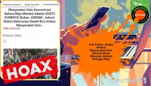 Deretan Peristiwa Hoaks di Solo, Aksi Demo hingga Diserang Rudal