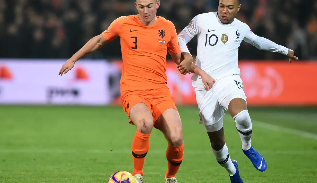 6. Matthis de Ligt (Ajax) - 36 Juta Pounds. (AFP/John Thys)