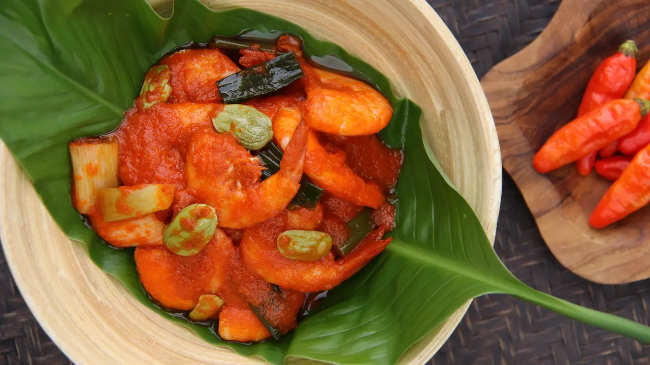 Udang balado