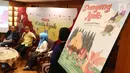 Suasana jumpa pers Festival Dongeng International 2017, Jakarta, Jumat (27/10). Festival ini akan diselenggarakan di Perpustakan Nasional pada 4-5 november yang akan melibatkan 50 pendongeng dari luar dan dalam negeri. (Liputan6.com/Angga Yuniar)