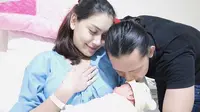 Melody Prima usai melahirkan anak pertamanya.