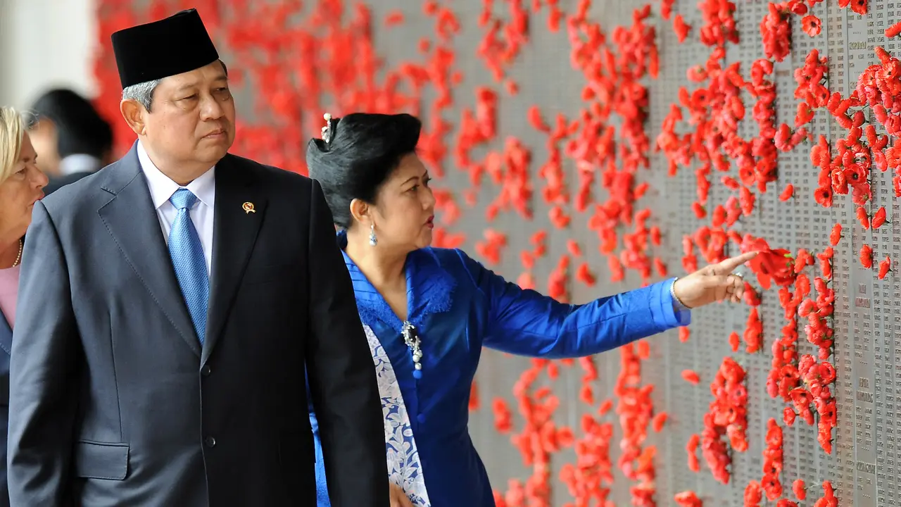 Kebersamaan Ani Yudhoyono Mendampingi SBY Menjabat Presiden