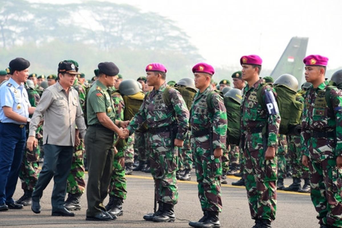 TNI kembali kirim 1.000 prajurit untuk padamkan kebakaran lahan