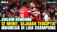 Calvin Verdonk Ukir Sejarah! Jadi Pemain Indonesia Pertama yang Tampil di Liga Champions Eropa