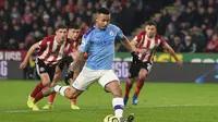 Striker Manchester City, Gabriel Jesus (OLI SCARFF / AFP)