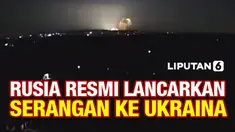 Beredar sebuah video yang menampilkan detik-detik bom Rusia mendarat di sejumlah daerah di Ukraina. Dalam video yang tersebar, terlihat bom tersebut dilancarkan oleh pesawat pengebom Rusia yang beraktivitas pada malam hari. Beberapa hari yang lalu, P...