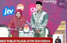 VIDEO: Risma Keras Depan Khofifah & Luluk, Sindiran Tajam Soal Birokrasi "Permudah, Jangan Dipersulit!"