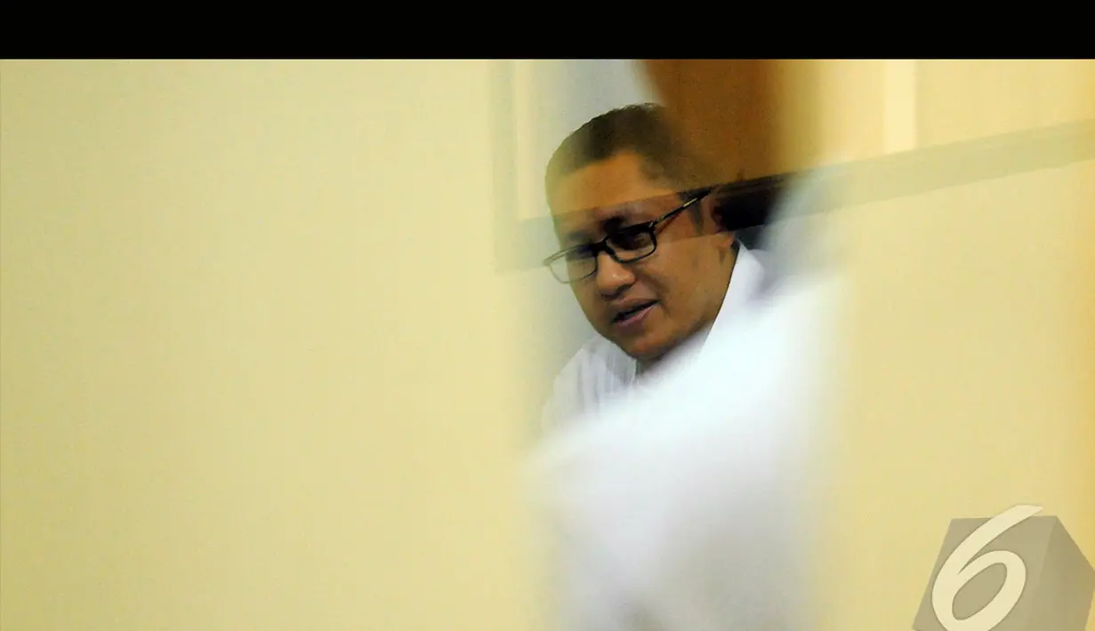 Ketua Majelis Hakim Haswandi beralasan penundaan dilakukan karena beberapa anggota majelis hakim masih menyidangkan perkara lain, Jakarta, Kamis (24/07/2014) (Liputan6.com/Faisal R Syam) 