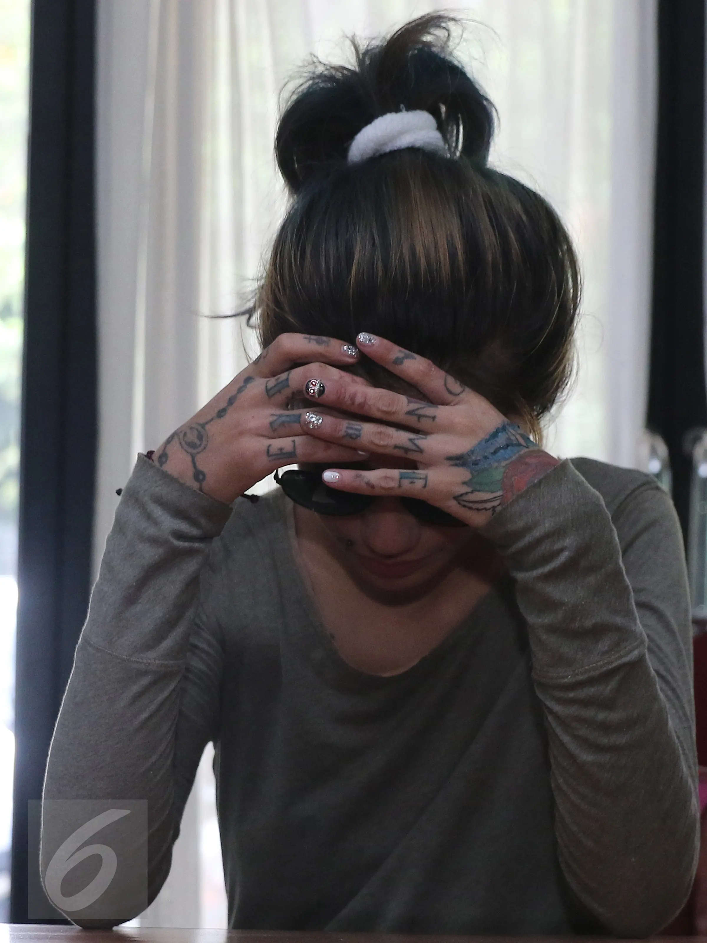 Sheila Marcia terlibat kecelakaan lalu lintas. Kini ia tengah dirawat intensif di Rumah Sakit Medistra, Jakarta. (Herman Zakharia/Liputan6.com)