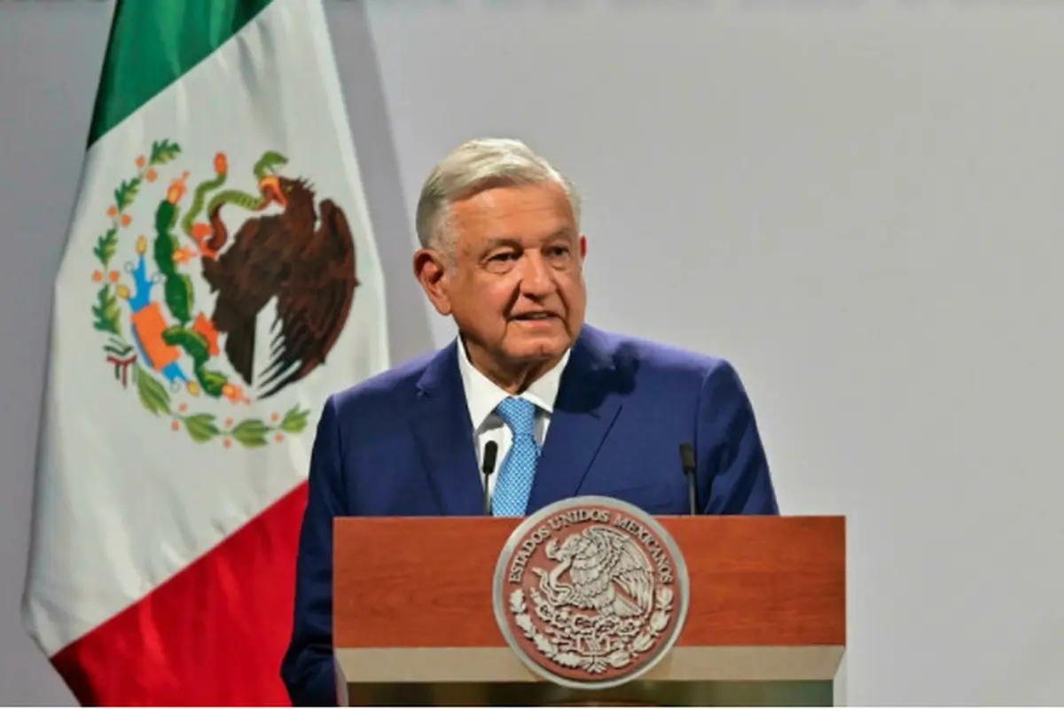 Presiden Meksiko Andres Manuel Lopez Obrador mengatakan bahwa dia telah tertular COVID-19 untuk kedua kalinya dan mengalami gejala ringan (Pedro Pardo/AFP)