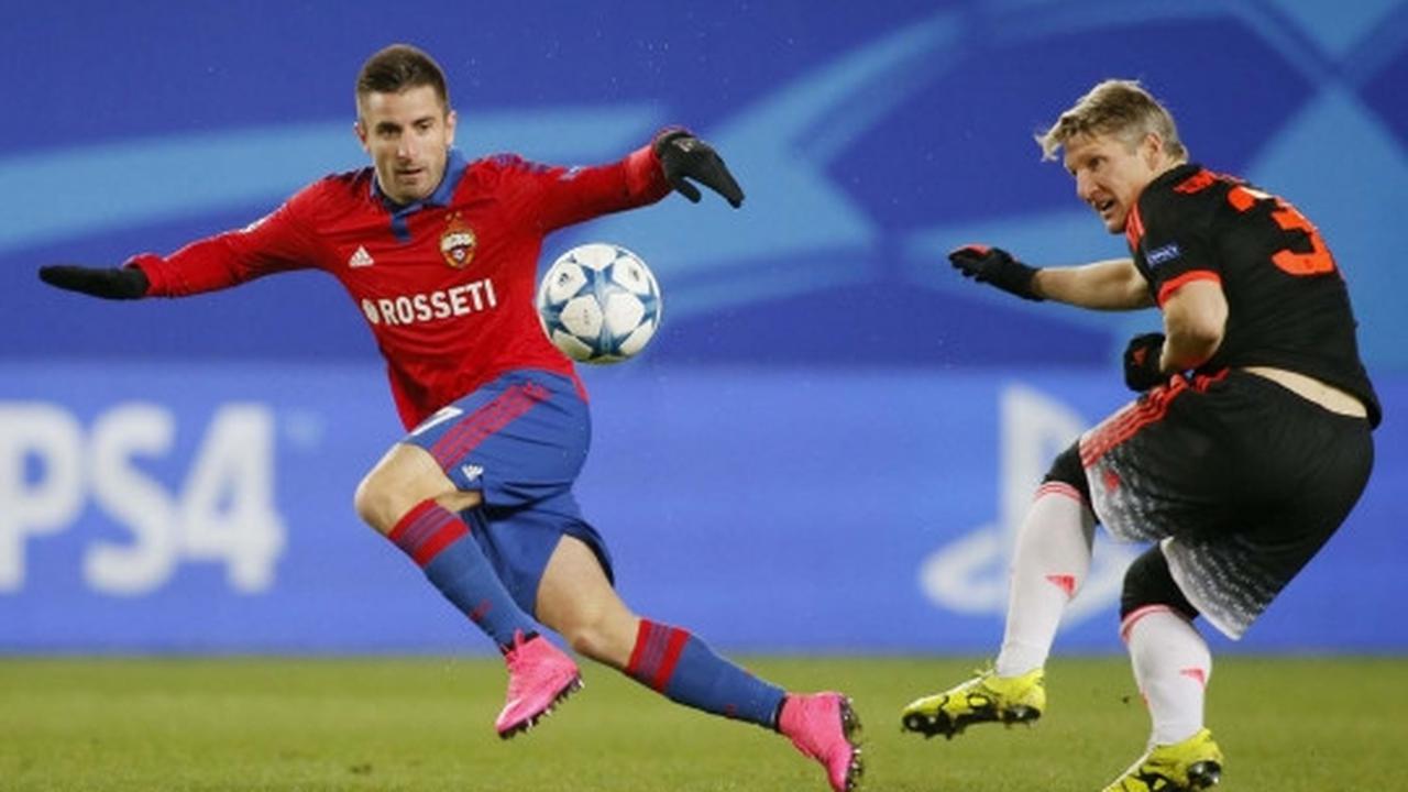 CSKA Moscow tahan imbang Manchester United 1-1