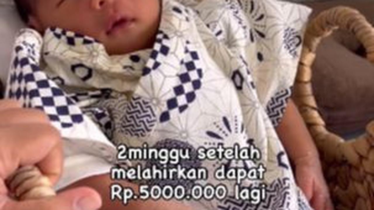 "Ketika melahirkan dapat Rp50 juta. Dua minggu setelah melahirkan dapat Rp5 juta lagi," pungkasnya.