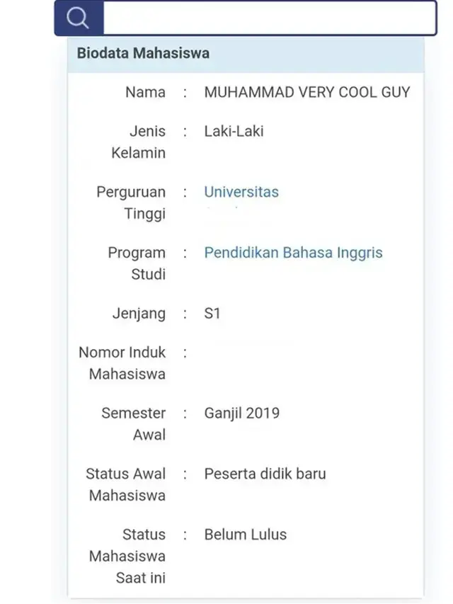 6 Nama Murid dan Mahasiswa Unik Ini Bikin Guru Terheran-heran, Kreatif Banget