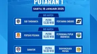 Big Match Popsivo Polwan Vs Livin Mandiri Awali PLN Mobile Proliga 2025 Putaran 1 Minggu Ketiga