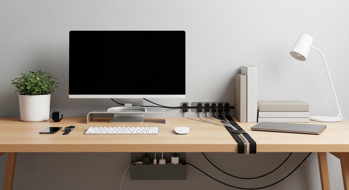 Trik Menata Kabel Charger agar Rumah Tidak Terlihat Berantakan (AI Generated)