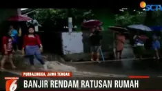 Banjir yang tiba-tiba menerjang, membuat warga sempat panik menyelamatkan diri, karena khawatir banjir akan semakin meninggi.
