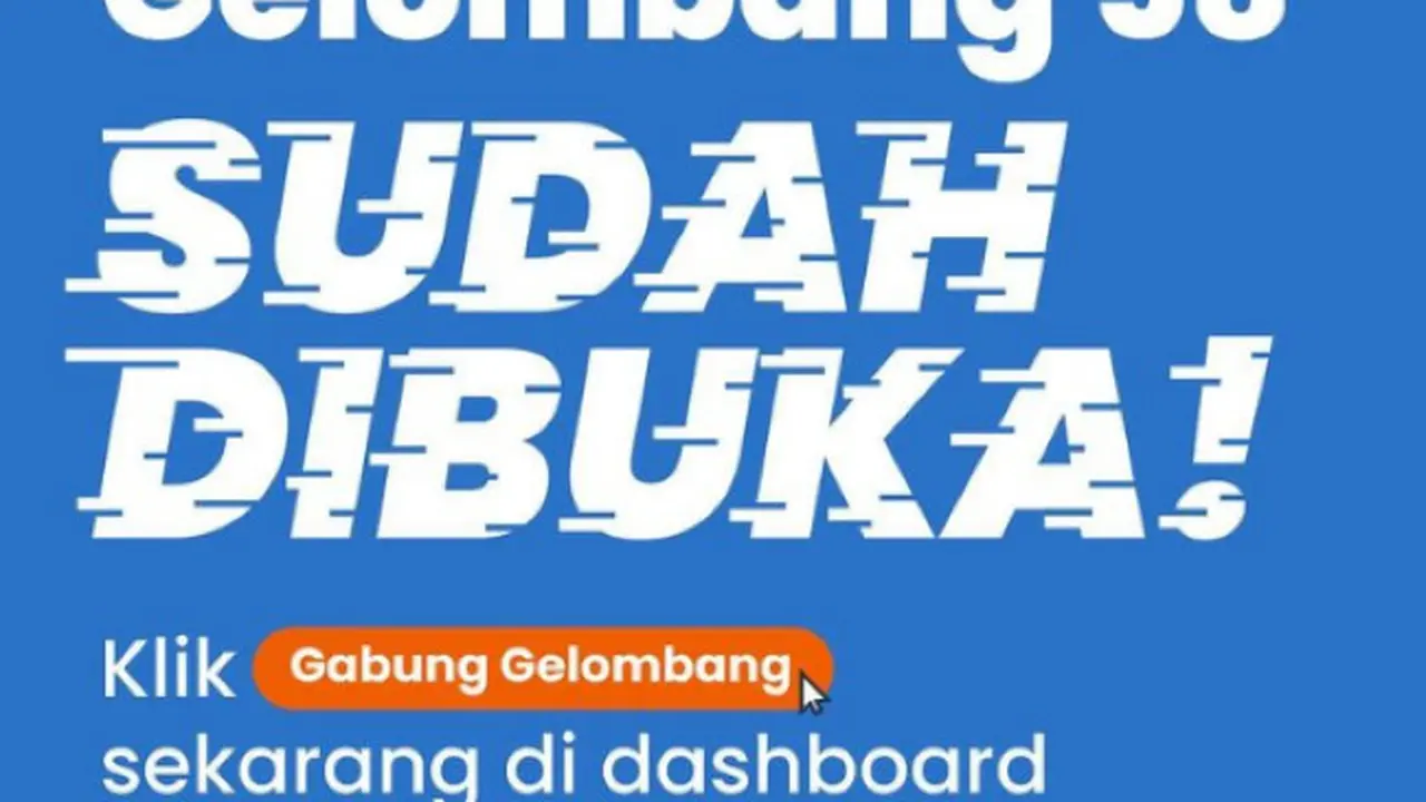 Gelombang 58 Program Kartu Prakerja sudah dibuka (Foto:Instagram @prakerja.go.id)