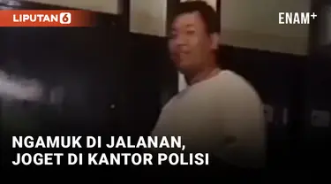 Pria Bersajam yang Ngamuk di Bali Malah Berjoget di Kantor Polisi