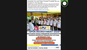 Cek Fakta: Tidak Benar Link Pendaftaran Tenaga Pendamping Masyarakat P3-TGAI 2026