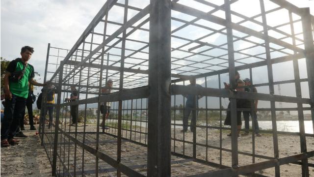 Kolaborasi dengan Pawang Lokal, Galante 'Dikerjai' Buaya Berkalung Ban