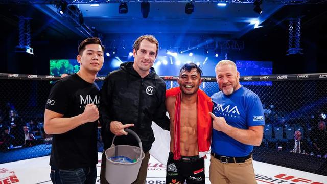 Atlet MMA Indonesia Eperaim Ginting