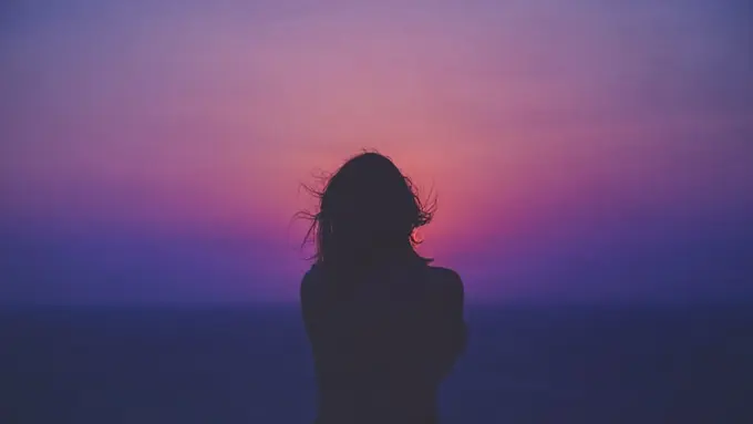 Ilustrasi perempuan lajang