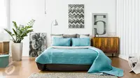 ilustrasi foto stylish bed room/ kamar tidur (iStockphoto)