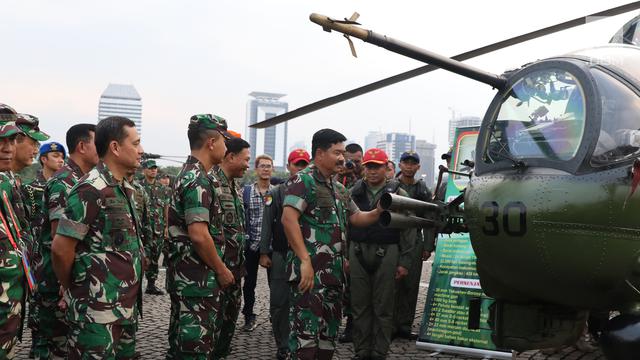 Panglima TNI Tinjau Pameran Alutsista