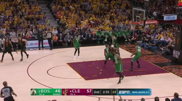 Berita video game recap NBA 2017-2018 antara Cleveland Cavaliers melawan Boston Celtics dengan skor 111-102.